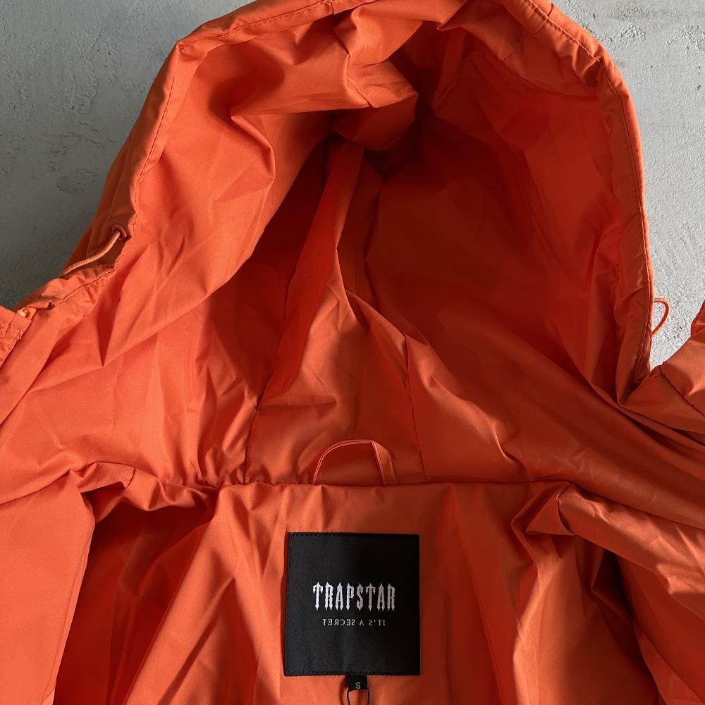 hyperdrive technical puffer jacket-orange