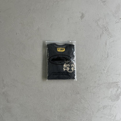 [Special Offer] Waffle Tiger Stars Long Sleeve-Black