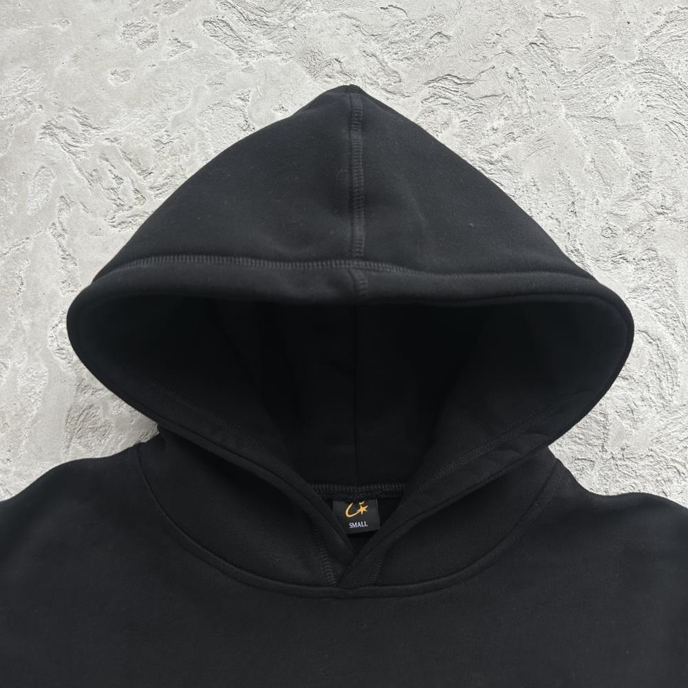 ALCATRAZ HOODIE -Black and yellow