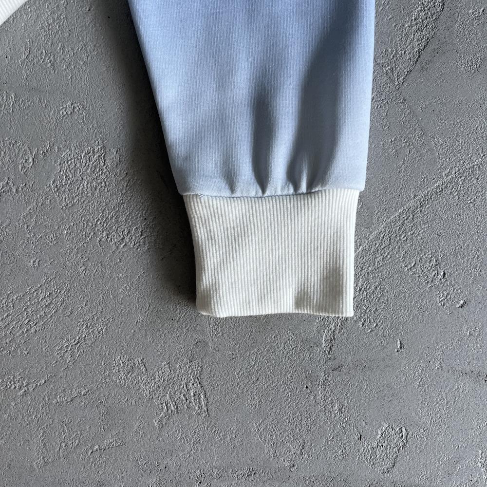 eagle crewneck-blue white