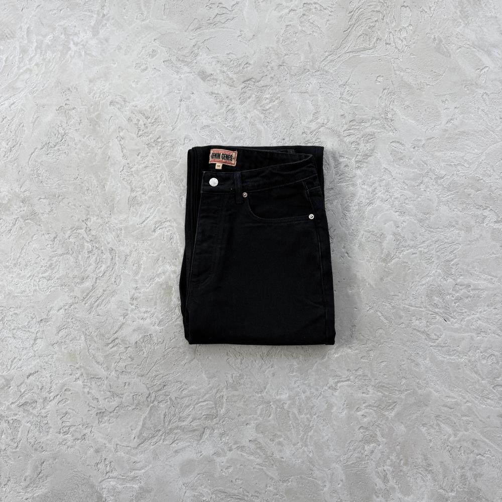 allstarz denim baggy jeans -triple black