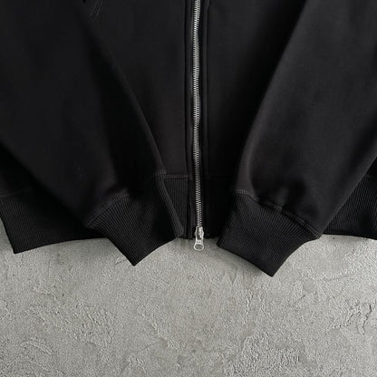 superior royale zip set-black