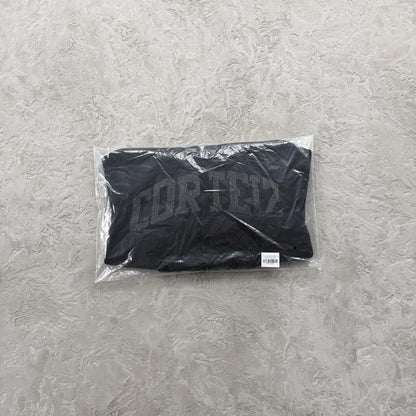 3M college knit zip hoodie-black