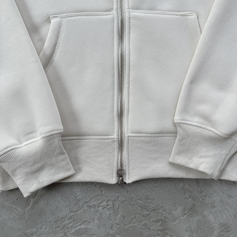 ISLAND PUFF PRINT ZIP SET [OFF WHITE]