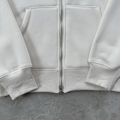 ISLAND PUFF PRINT ZIP SET [OFF WHITE]