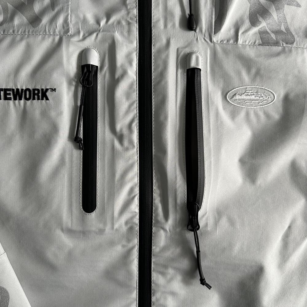elitework shell jacket-grey