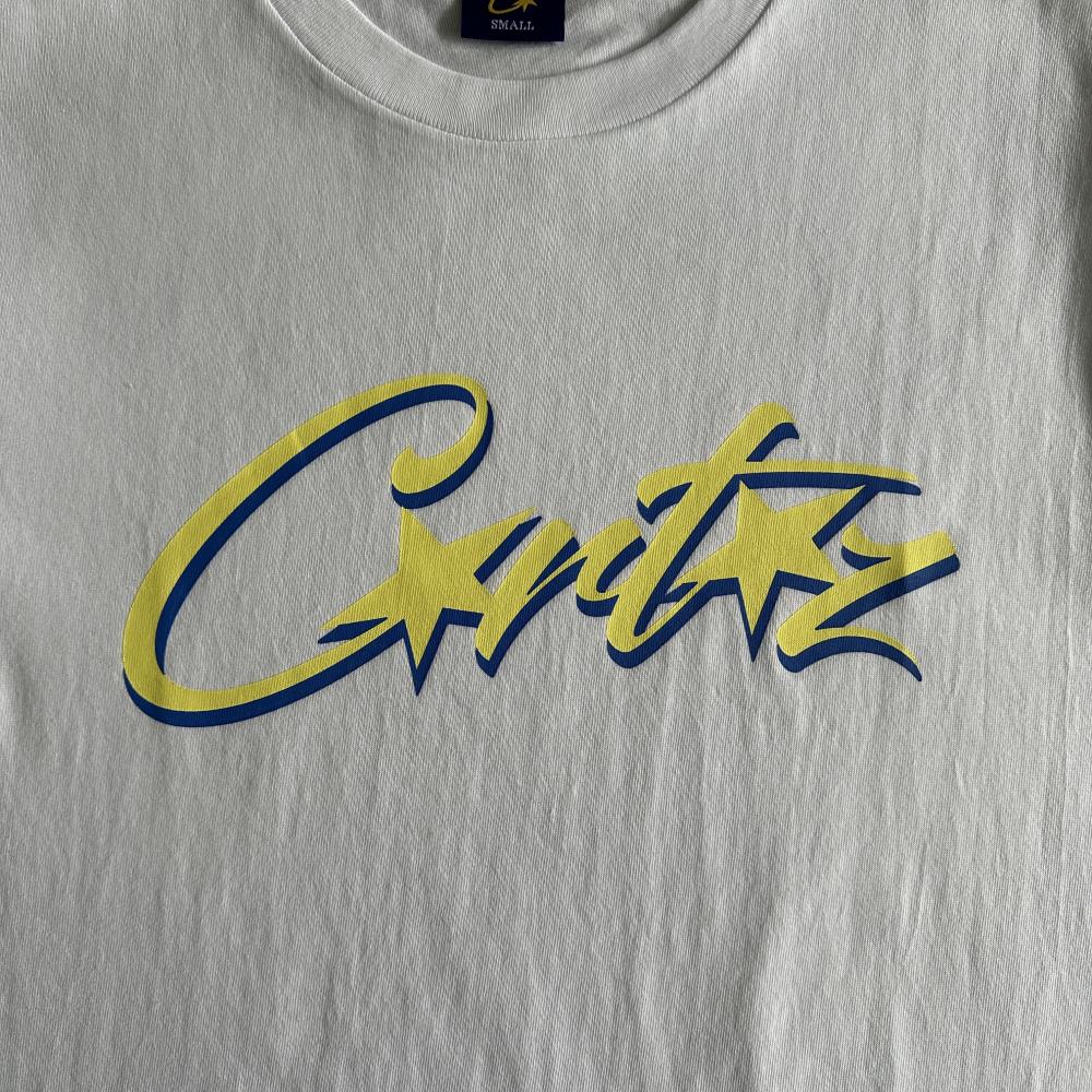 GRADIENT CARNI TEE-yellow blue