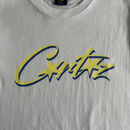 GRADIENT CARNI TEE-yellow blue