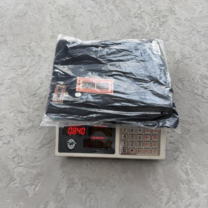 allstarz denim baggy jeans -triple black