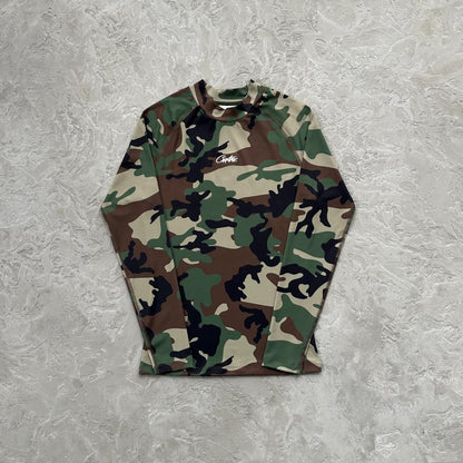LITEWORK COMPRESSION TOP [WOODLAND CAMO]