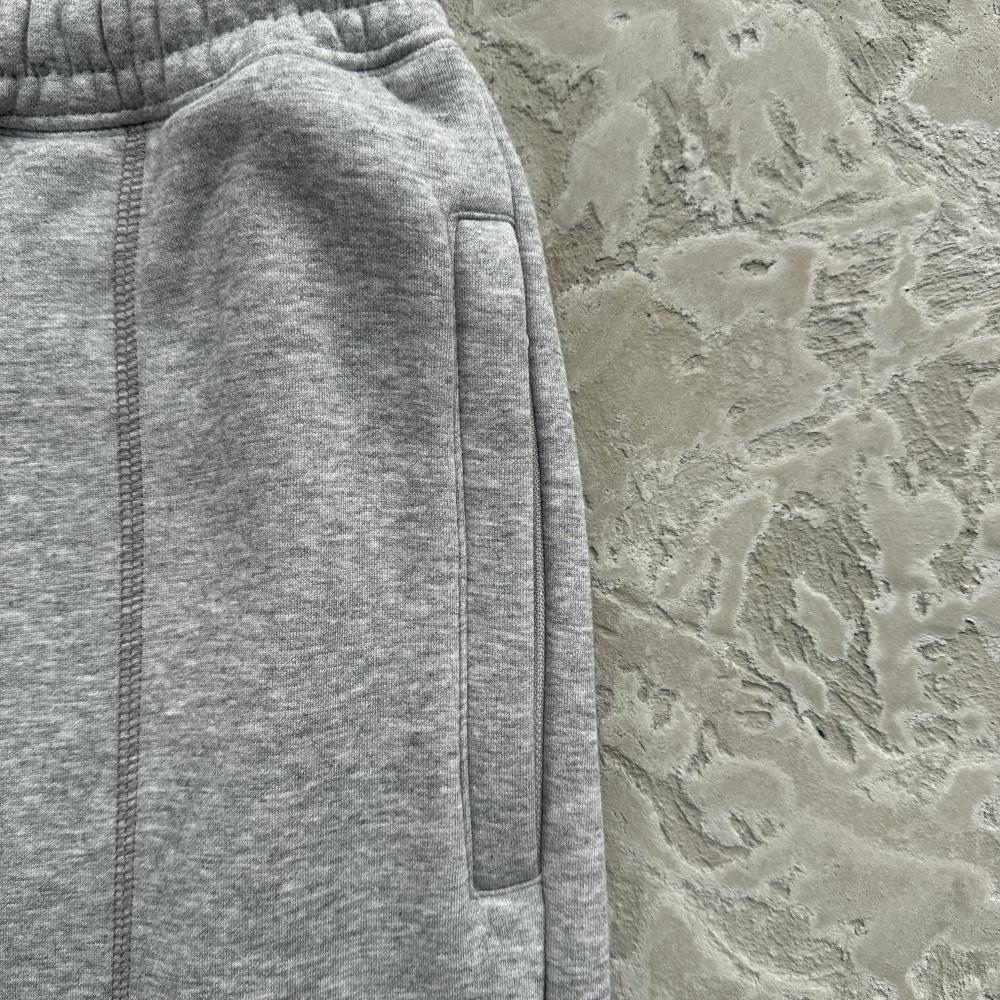 HMP rawhem shorts heather -grey