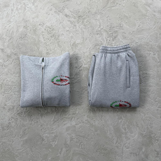 Cortears Royale Zip set- Heather Grey
