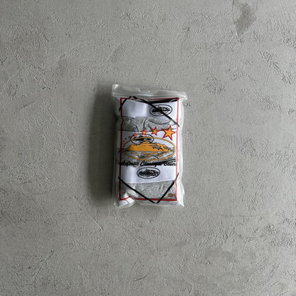 (3-pack) ALCATRAZ Boxer Briefs-White gray