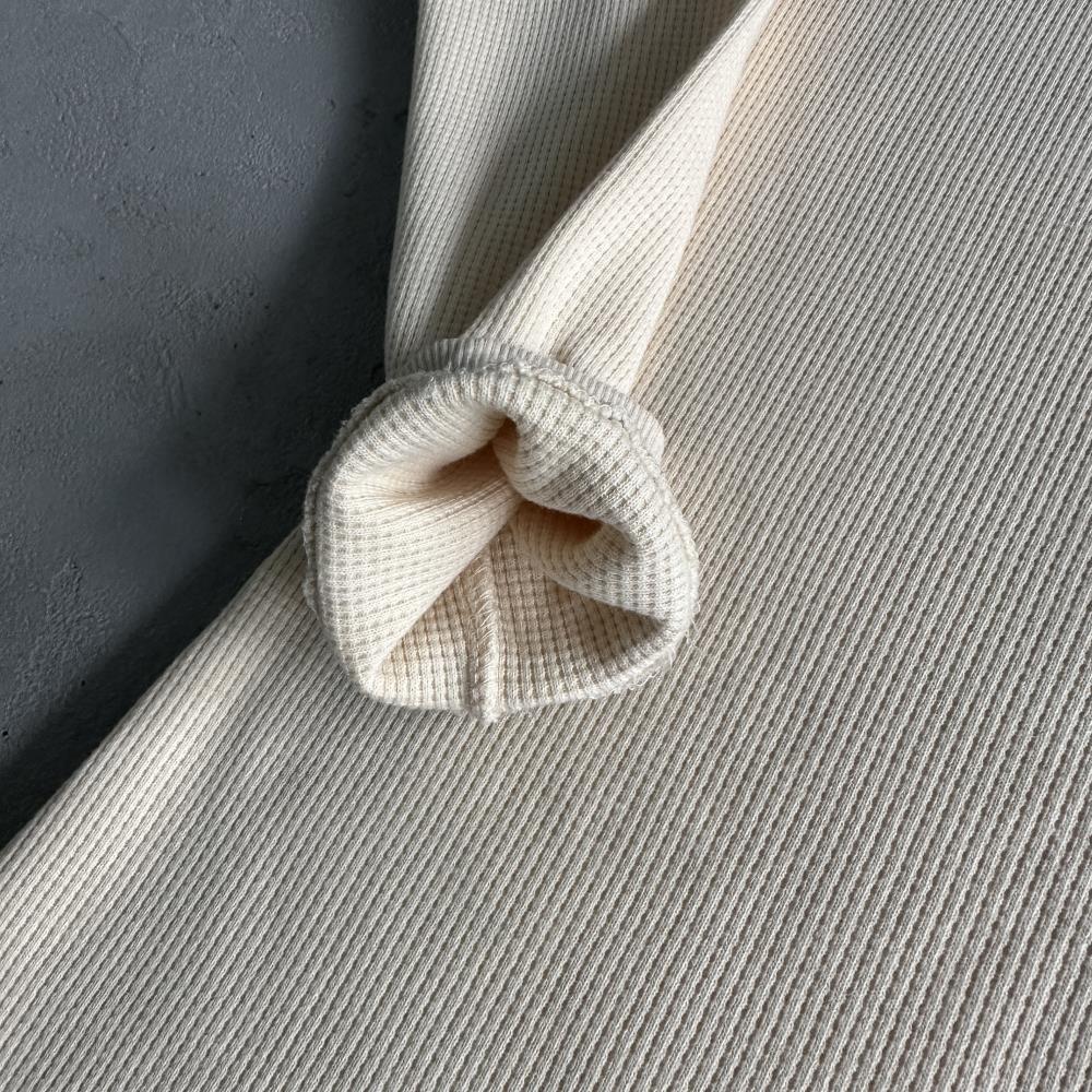 [Special Offer] Waffle Tiger Stars Long Sleeve-Beige
