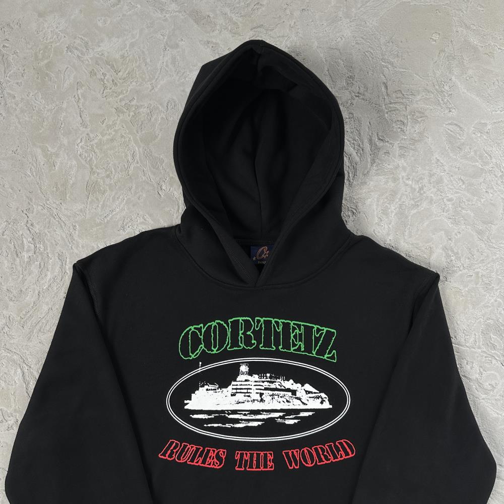OG ALCATRAZ ITALIA HOODIE [BLACK]
