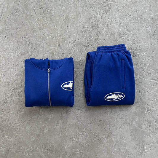 ISLAND PUFF PRINT SET[WASHED ROYAL]