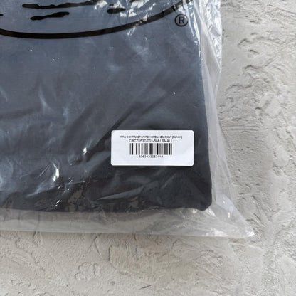 LUNDUN STITCH OPEN HEM -black and red