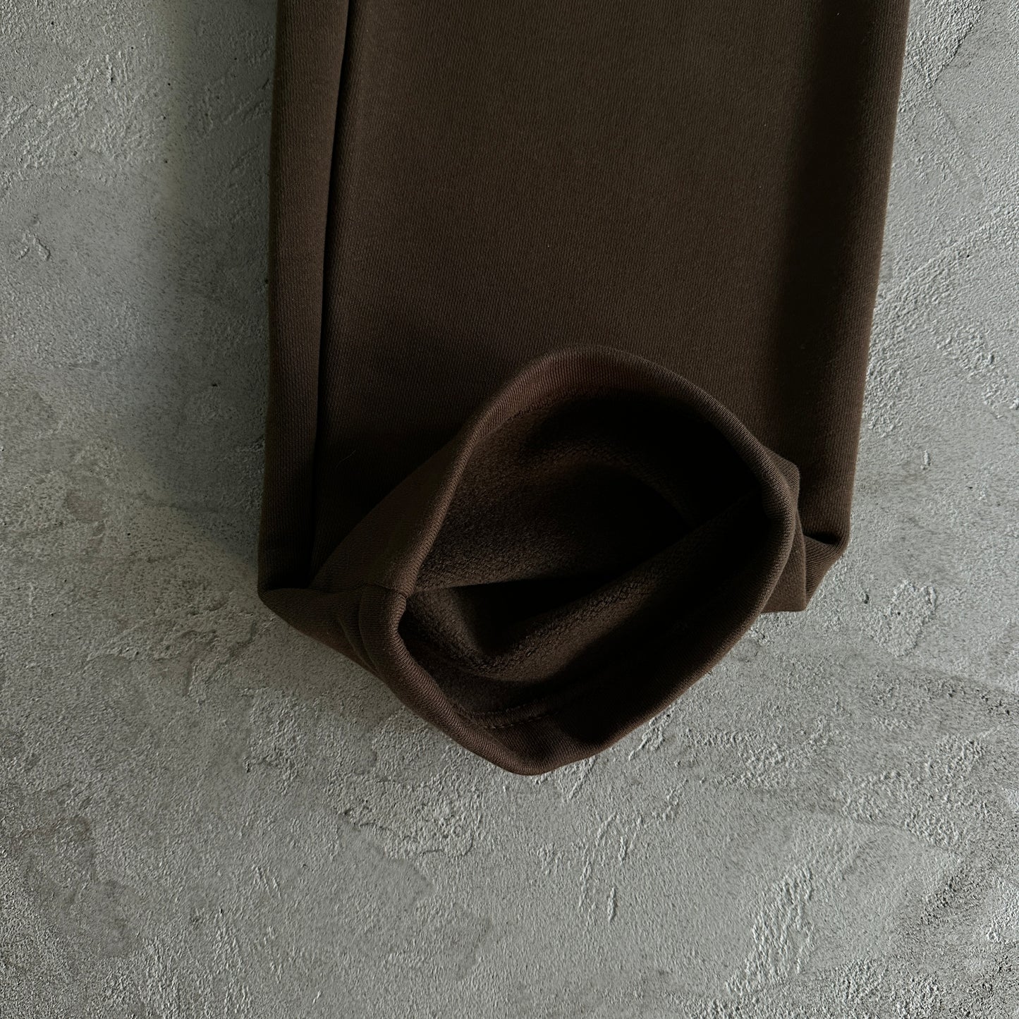 island puff print zip set-brown