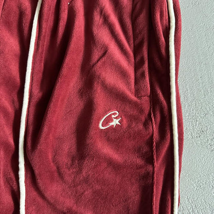 velour amg set -red