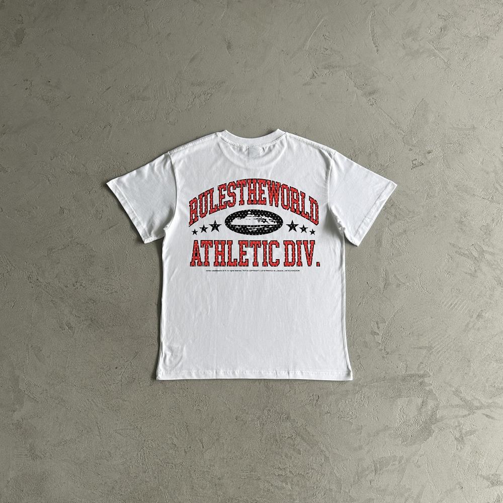 rules the world athletic div tee