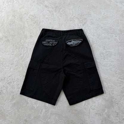 Guerillaz Cargo Short -Black