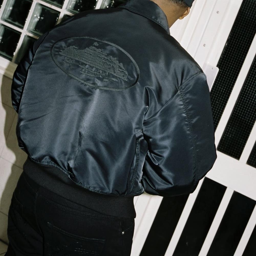 allstarz denim baggy jeans -triple black