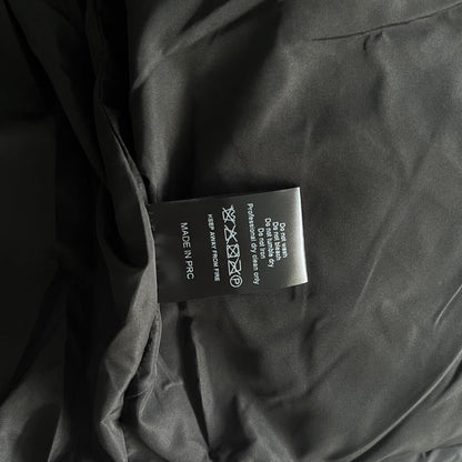 hyperdrive puffer jacket-blackredwhite