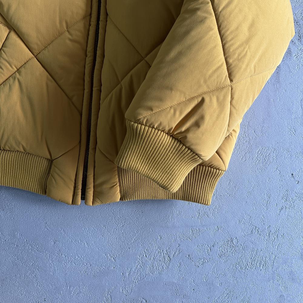 olde english bomber jacket-yellow