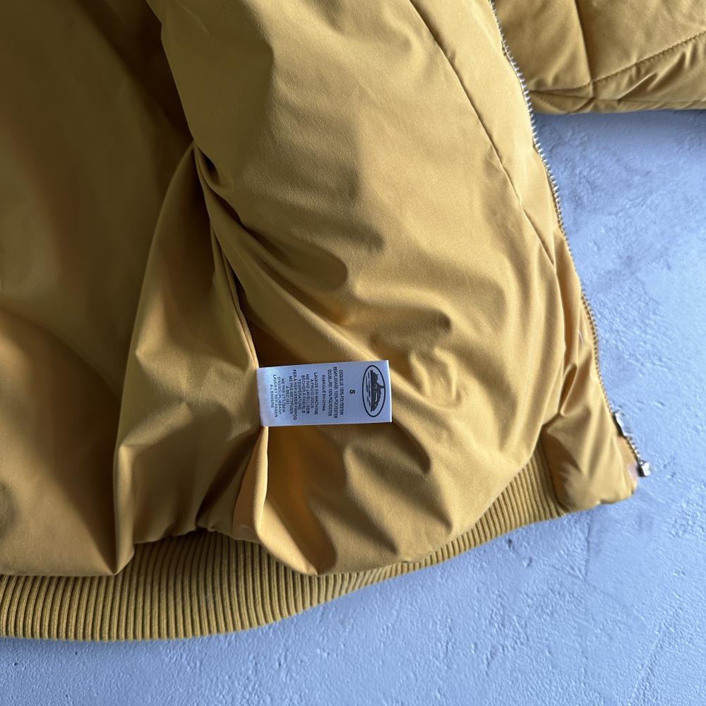 olde english bomber jacket-yellow