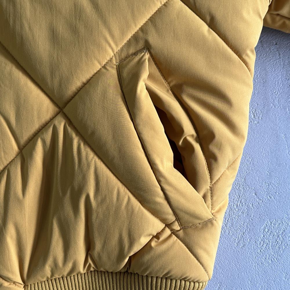 olde english bomber jacket-yellow