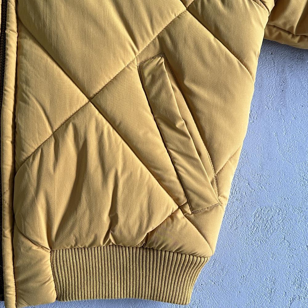 olde english bomber jacket-yellow