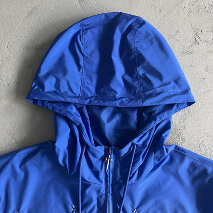outline arch windbreaker-sky blue gradient