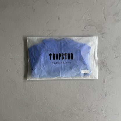 outline arch windbreaker-sky blue gradient
