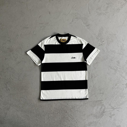 patchwork embroidered short sleeves