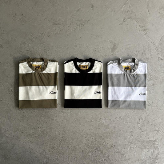 patchwork embroidered short sleeves