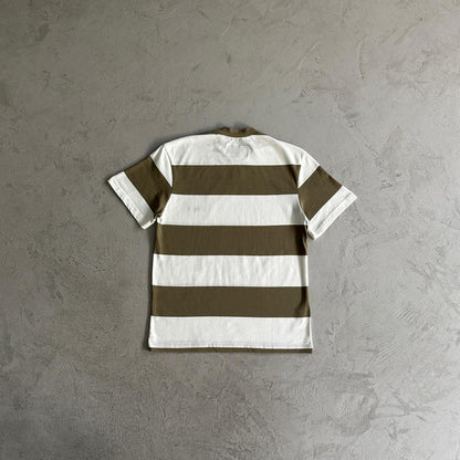 patchwork embroidered short sleeves