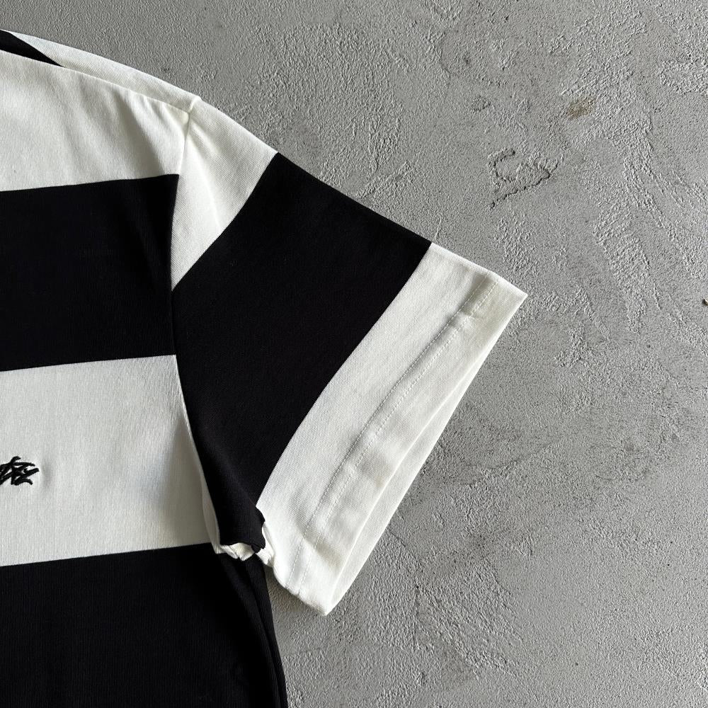 patchwork embroidered short sleeves