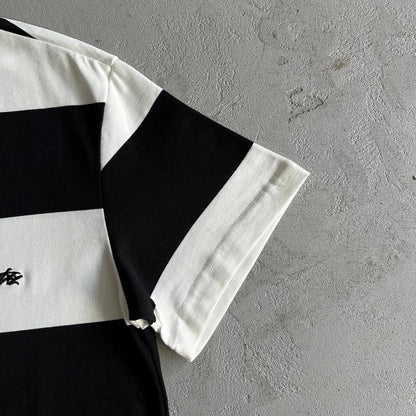 patchwork embroidered short sleeves