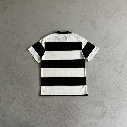 patchwork embroidered short sleeves