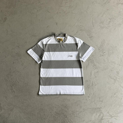 patchwork embroidered short sleeves
