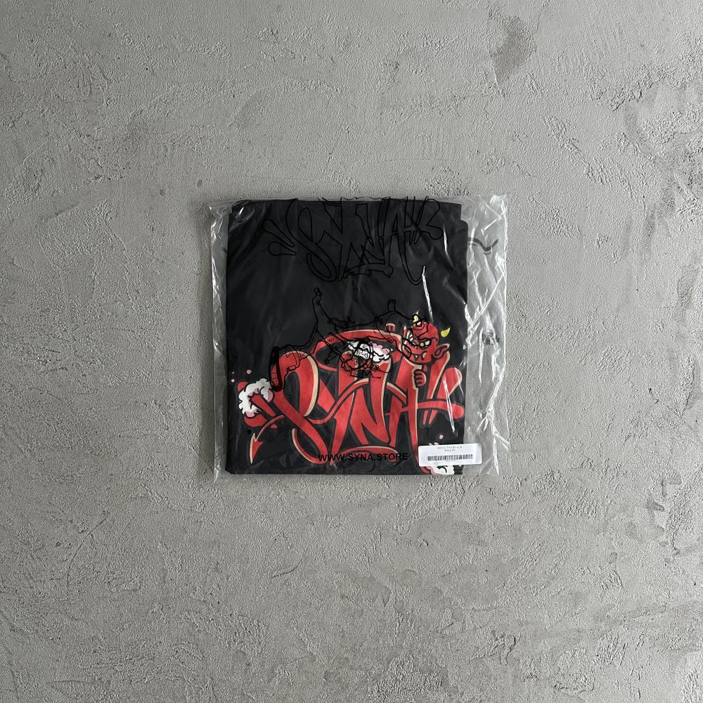 sy devil tee -black