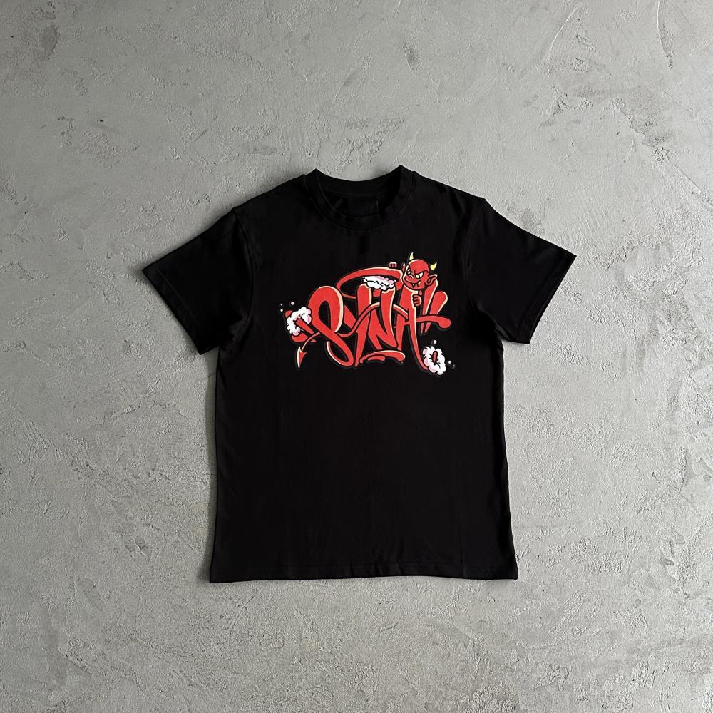 sy devil tee -black
