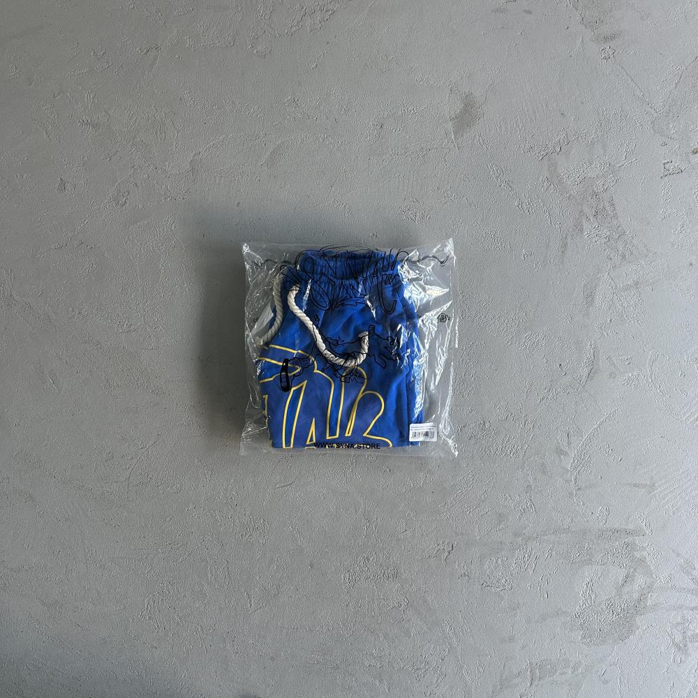 sy logo tee cobaltyellow blue