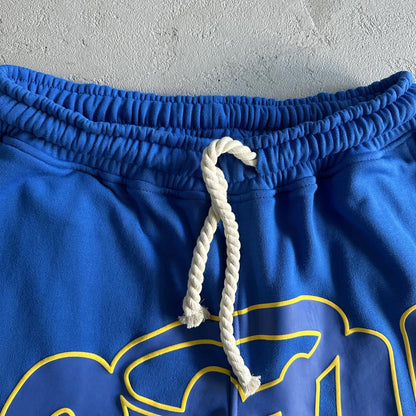 sy logo tee cobaltyellow blue