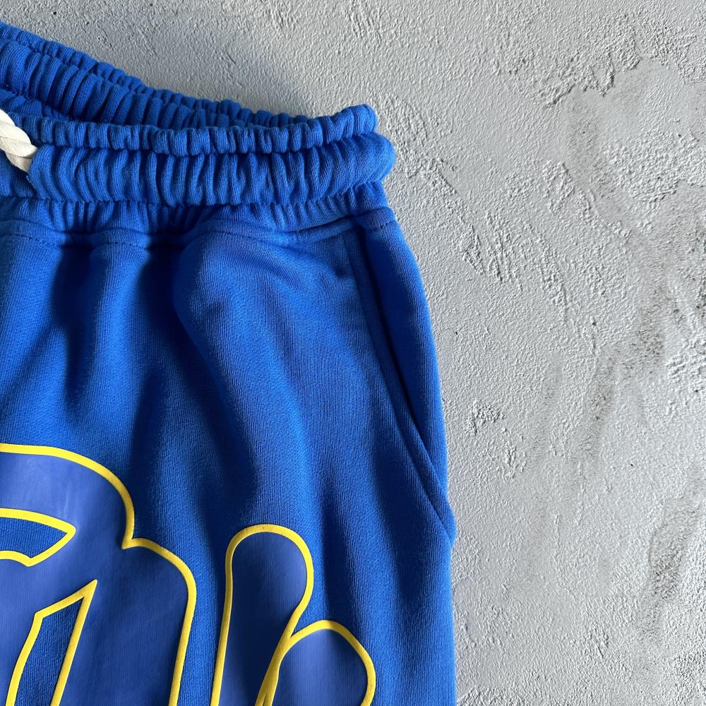 sy logo tee cobaltyellow blue