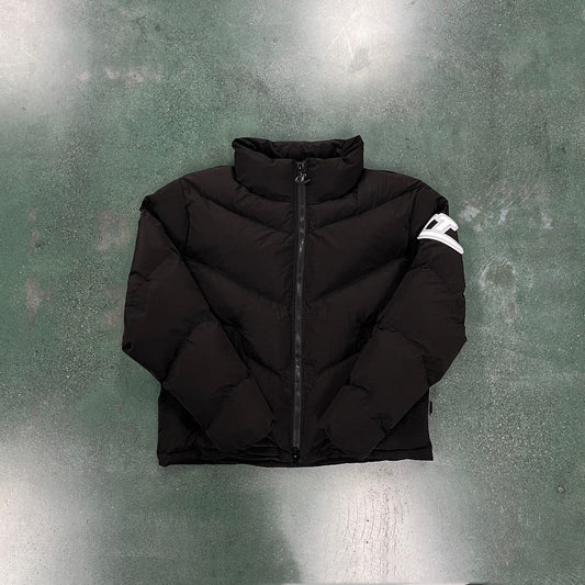 sleeve puffer -black