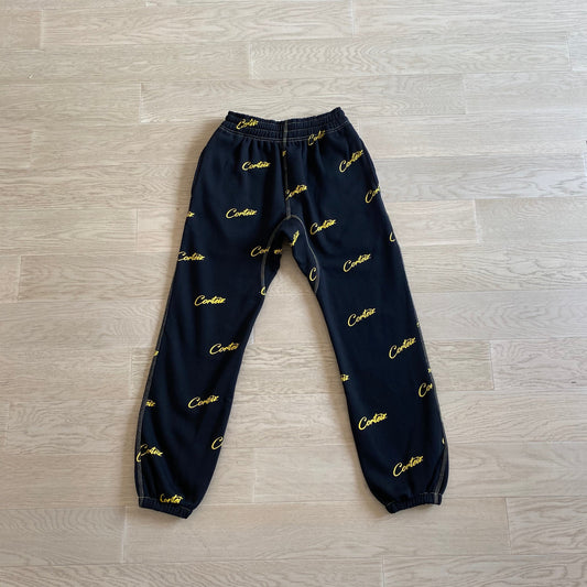 corteiz black joggers