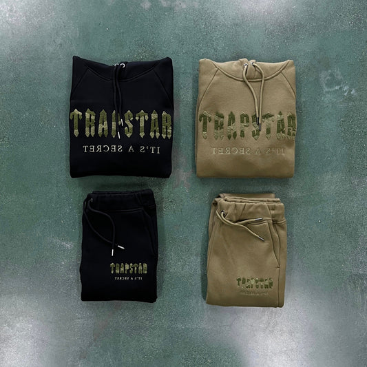 Decoding Chenille Sportswear - Army Green Embroidery