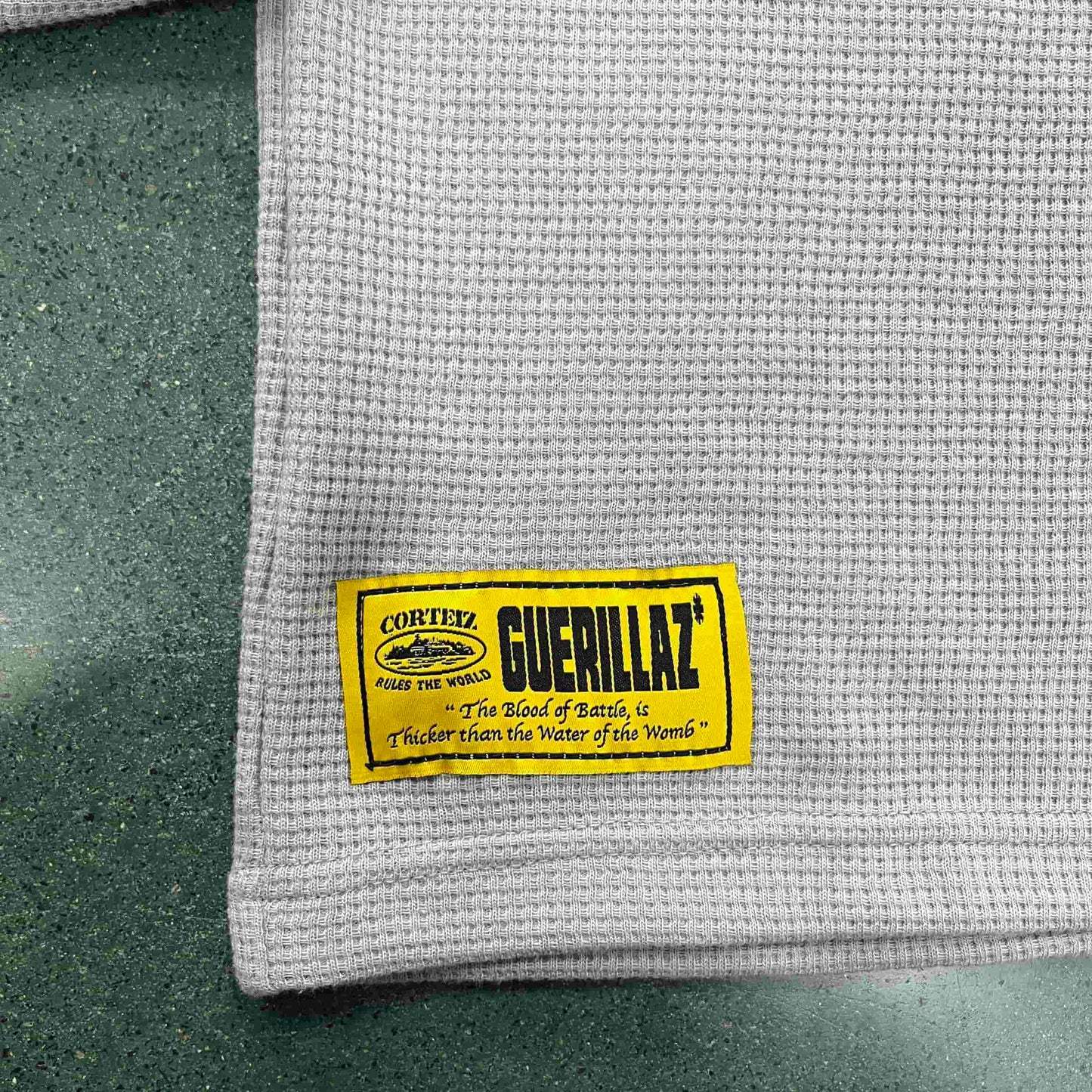 ALCATRAZ WAFFLE LONGSLEVE-Grey