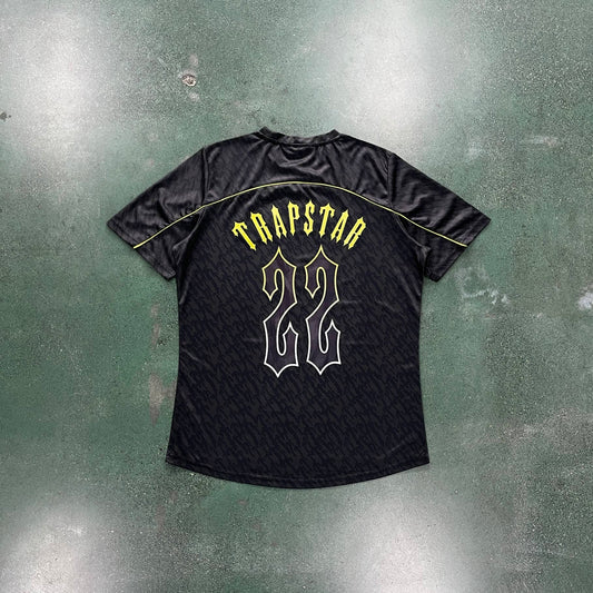 T football jersey-black